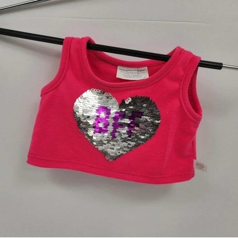 Build-A-Bear Workshop‎ - BFF shirt - reversible sequin design